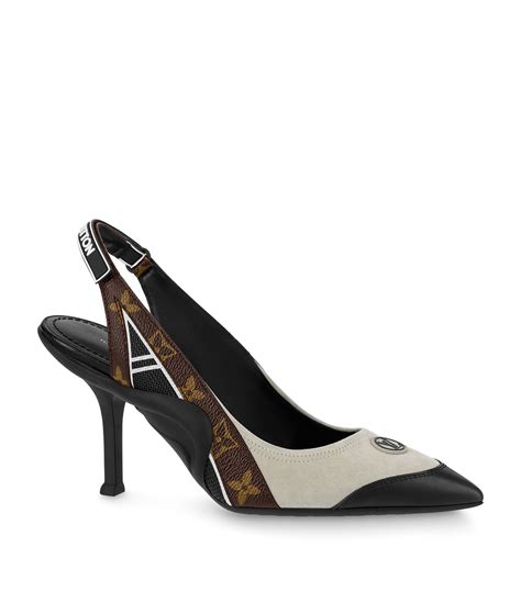 louis vuitton chunky heel|louis vuitton heels women.